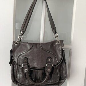 Lockheart Leather CrossBody Messenger-Style Bag